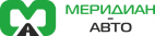 Логотип транспортной компании Меридиан-Авто