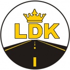 Логотип транспортной компании ЛенДорКом, ООО