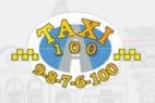 Логотип транспортной компании Такси 100