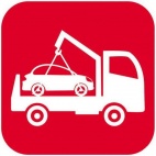 Логотип транспортной компании Абордаж Эвакуация авто