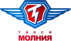 Логотип транспортной компании Такси "Молния"