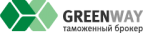 Логотип транспортной компании Таможенный брокер Greenway
