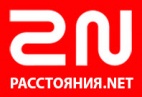 Логотип транспортной компании Расстояние.net