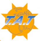 Логотип транспортной компании ТЭК «Трансавиатур» (ТЭК ТАТ) Минск