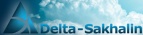 Логотип транспортной компании Дельта-Сахалин