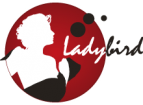 Логотип транспортной компании Женское такси "Ladybird"