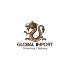 Логотип транспортной компании ООО "Глобал Импорт"