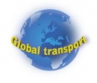 Логотип транспортной компании ООО Глобал Транспорт