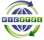 Логотип транспортной компании ООО "ВИКСТЕЛ"