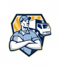Логотип транспортной компании АВТОДОСТАВКА