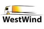 Логотип транспортной компании ООО "Вест Винд"