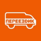 Логотип транспортной компании Мувинговая компания "ПЕРЕЕЗДИК"