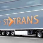 Логотип транспортной компании СтройТранспортСервис