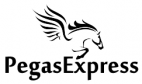 Логотип транспортной компании ООО "Пегас Экспресс"