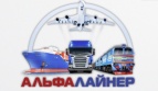 Логотип транспортной компании ТК "АльфаЛайнер" (Москва)