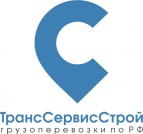 Логотип транспортной компании ООО" ТрансСервисСтрой"