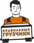Логотип транспортной компании ООО "Правильные грузчики"