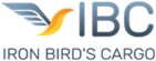 Логотип транспортной компании Iron Bird's Cargo (ООО "АЙБИСИ")