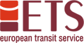 Логотип транспортной компании ETS – группа транспортных компаний