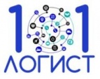 Логотип транспортной компании 101 ЛОГИСТ