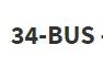 Логотип транспортной компании "34-BUS"
