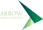 Логотип транспортной компании Arrow Green Logistics