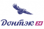 Логотип транспортной компании Донтэк 24