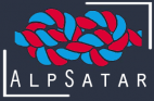 Логотип транспортной компании АльпСатар