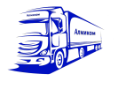 Логотип транспортной компании ООО "Алмиком"