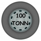 Логотип транспортной компании "Сто-Тонн"