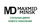 Логотип транспортной компании MAXMID - входные двери в Минске