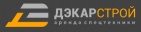 Логотип транспортной компании ДЭKAР Стрoй MOCKBA