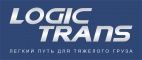 Логотип транспортной компании Logictrans транспортная компания