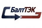 Логотип транспортной компании ООО "БалтТЭК"