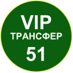 Логотип транспортной компании Трансфер по Мурманской области, Аэропорт, Скандинавия