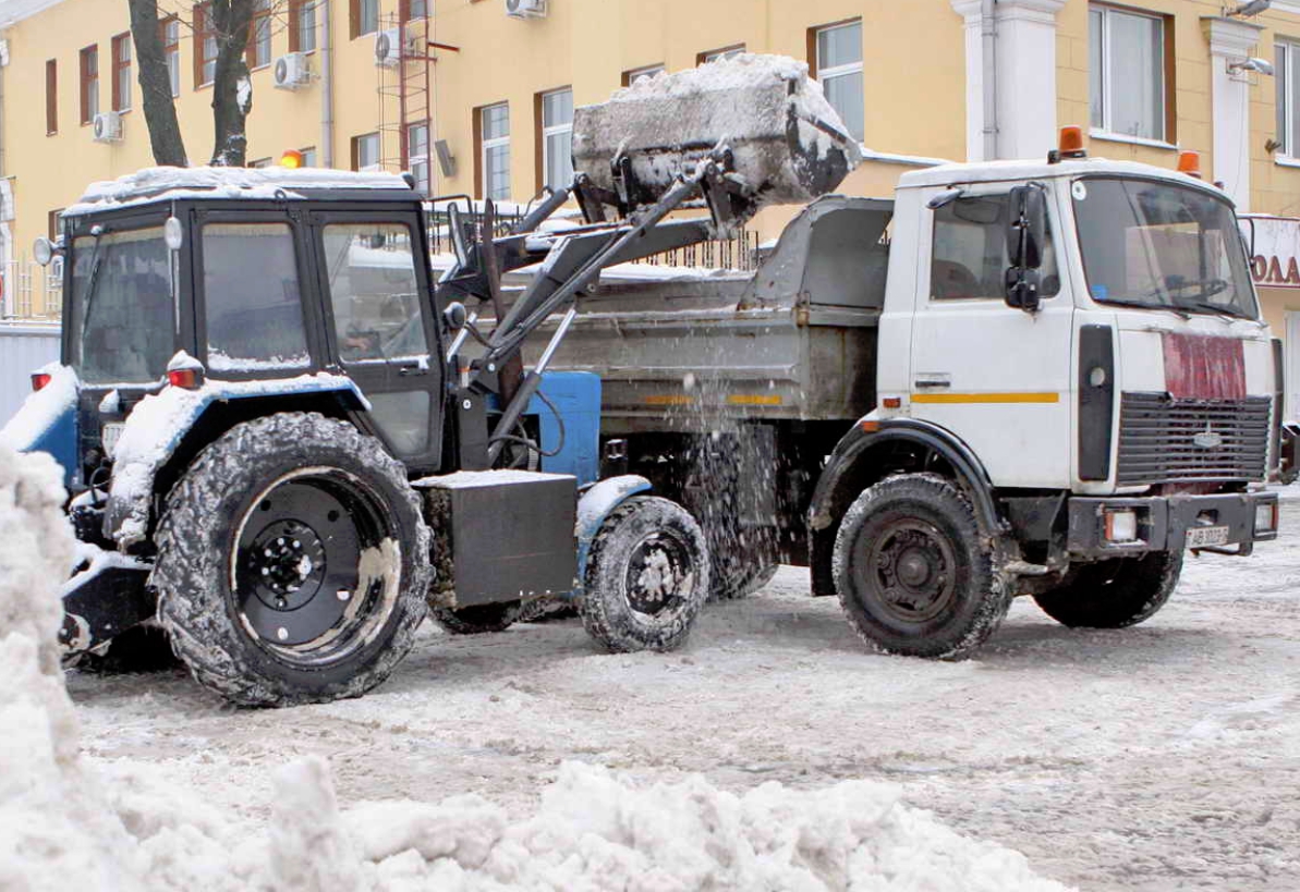 Уборка и вывоз снега в Краснодаре